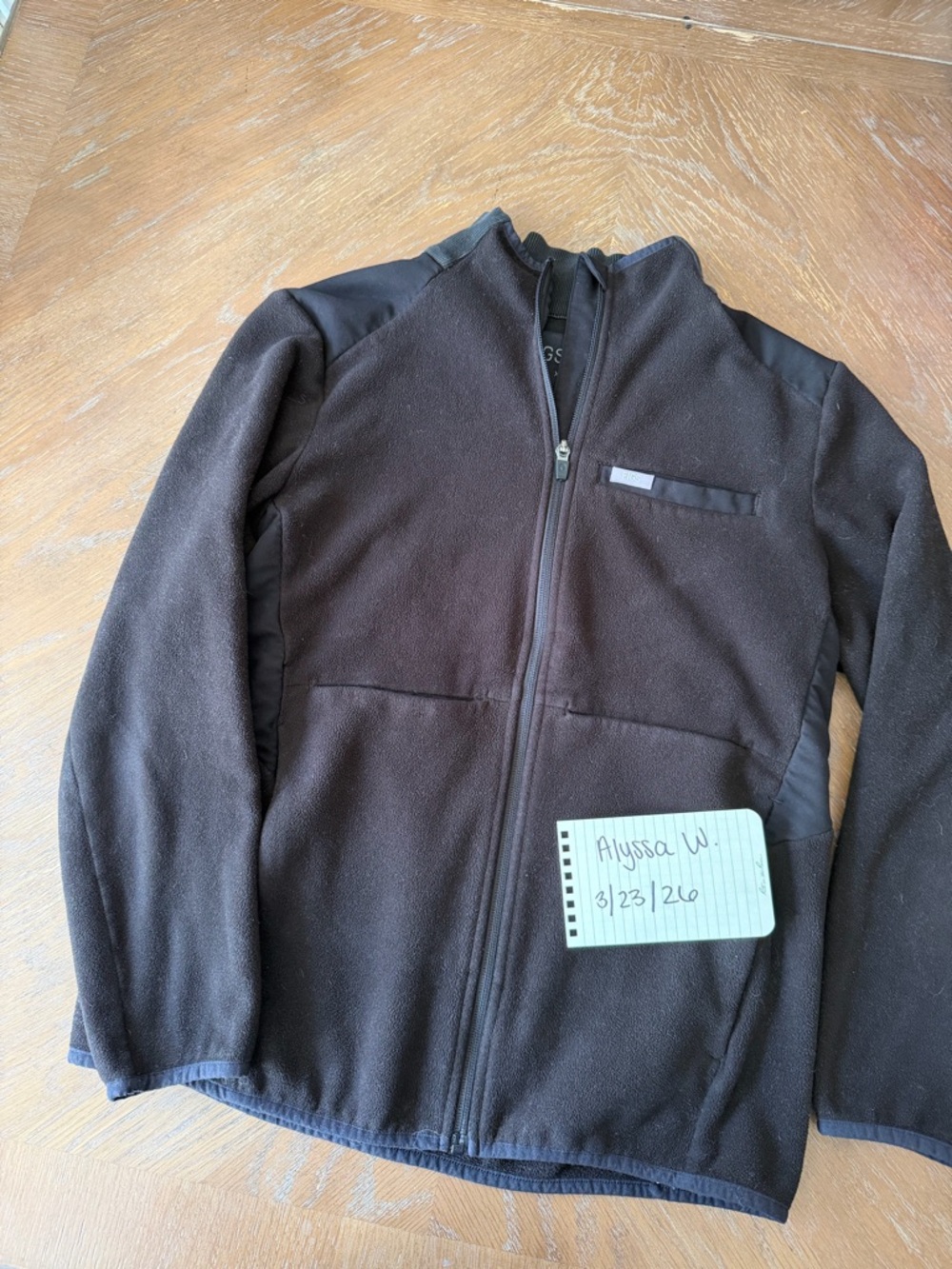 FIGS Full-Zip Fleece Jacket